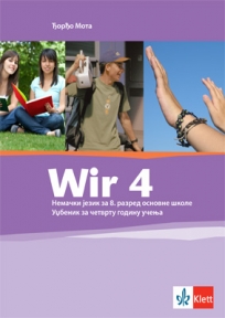 Nemački jezik 8, udžbenik „WIR 4” + CD